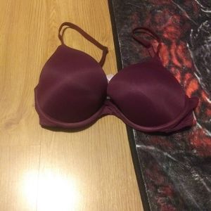 Pink Vs Push Up Bra Size 34C EUC
